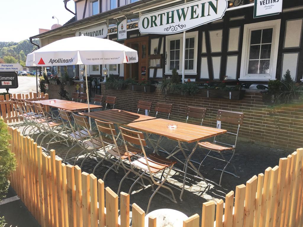 Hotel Orthwein -Kostenfreie Parkplaetze- Cölbe Exterior foto